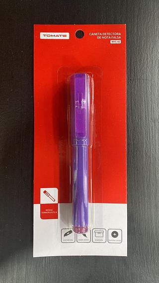 caneta detectora de nota falsa