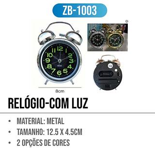 Relógio com luz