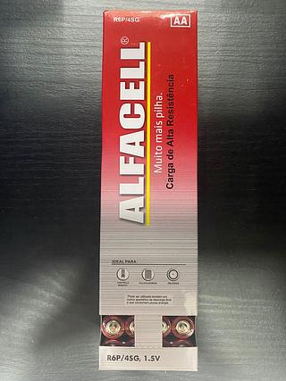 pilha aa alfacell pacode com 60 pilha