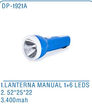 lanterna 1+6 LED