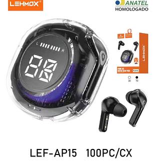 Fone bluetooth LEHMOX