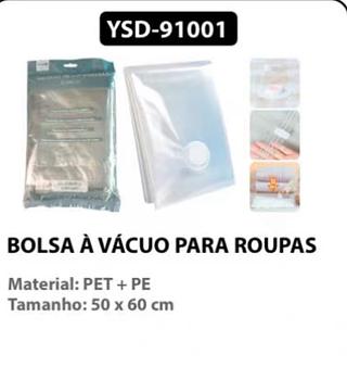 bolsa a vacuo para roupa 50cm 60cm