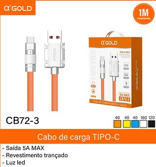 cabo de carga tipo c mais reforca