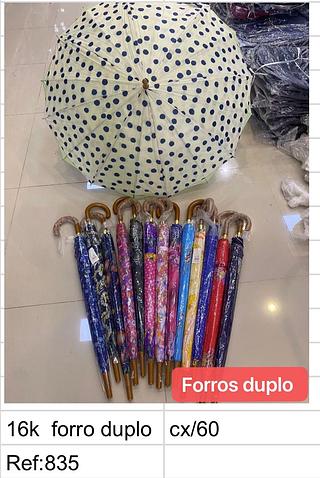 guarda chuva duplo forro