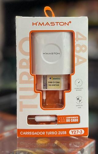 carregador turbo 2usb v8 4.8a