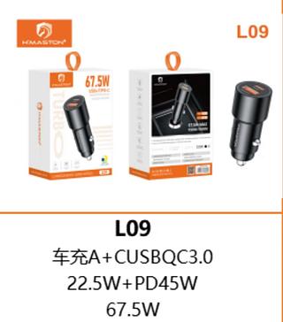 tomada de carregar para carro turbo (usb+tipoc) 67,5w