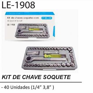 conjunto chave catraca 46 pc