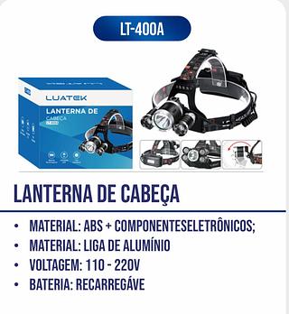 lanterna de cabeca