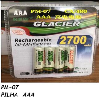 pilha aaa recarregar