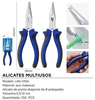 alicate meia cana