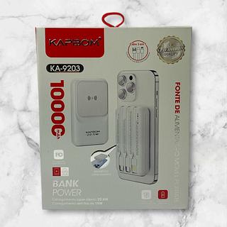bateria portatil por indução Kapbom 10000mAh