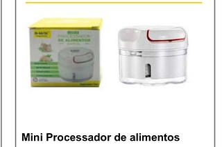 Mini de processador manual