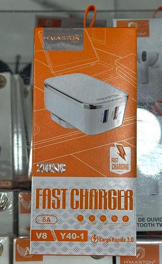 carregador rapido hmaston 6a v8