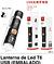 lanterna carregar usb