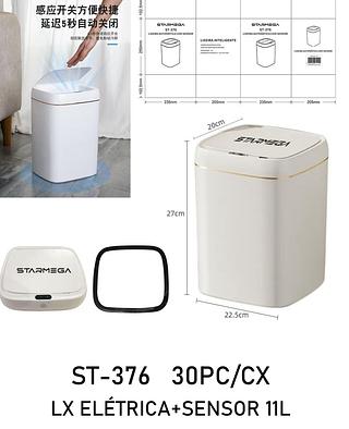 Lixeira elétrica 11 litro