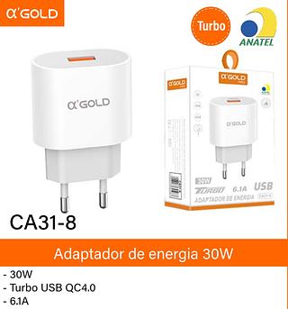 tomada usb agold 30w 6,1a