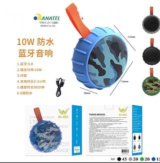 cx de som prova agua