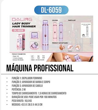 Maquina depilacao