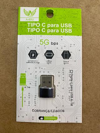 adaptador tipo c para usb