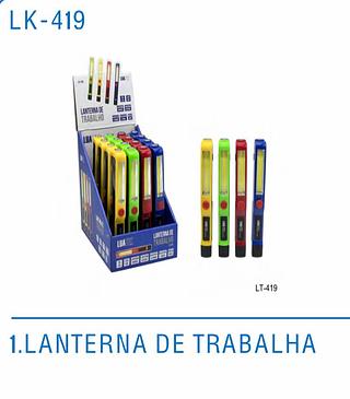 lanterna pilha com ima