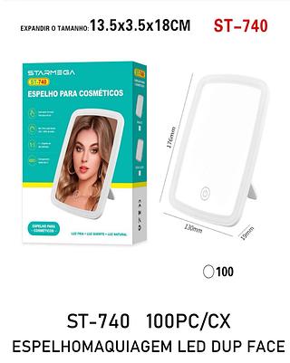 espelhomaquiagem led dup face