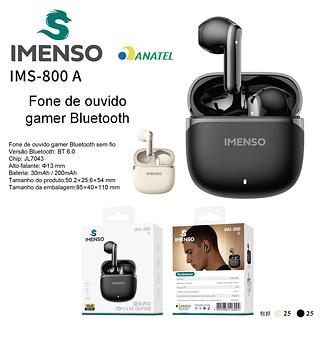 Fone de ouvido gamer bluetooth