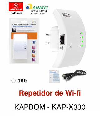 repetidor de wi fi kap x330 wifi