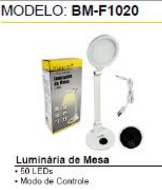 Luminária de mesa