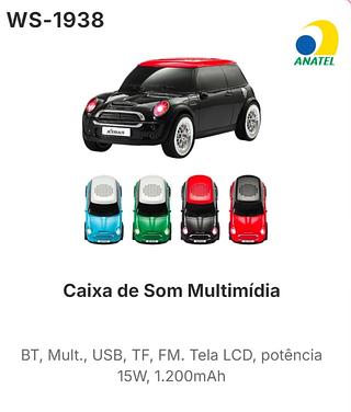 Caixa de som multimídia