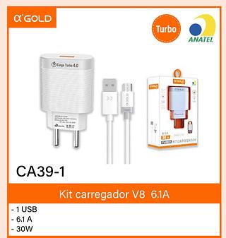 carregador turbo V8 30W