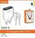 kit carregador gold tipo-c 3.1A