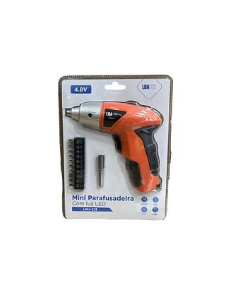 MINI PARAFUSADEIRA COM LED