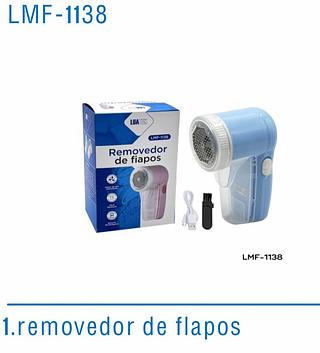 removedor de flapos (tira bolinha de roupa) recarregavel