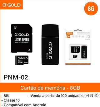 cartao de memoria 8gb