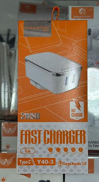 carregador rapido hmaston 6a tipoc
