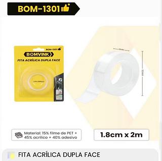 Fita Acrilica Dupla face