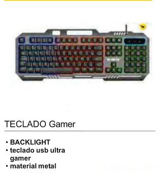 teclado gamer