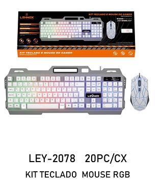 kit de mause com teclado para pc com fio