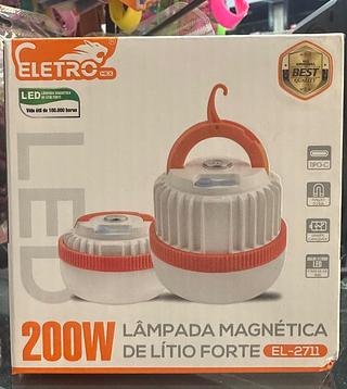 lampada magnetica de litio forte 200w