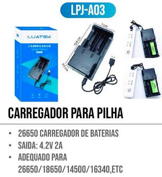 Carregador para pilha