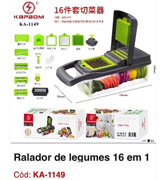Ralador de legumes 16 em 1