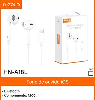 fone de ouvido ios