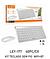 KIT TECLADO SEM FIO WIFI+BT