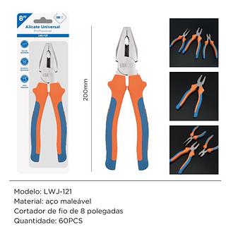 alicate universal 8 polegada