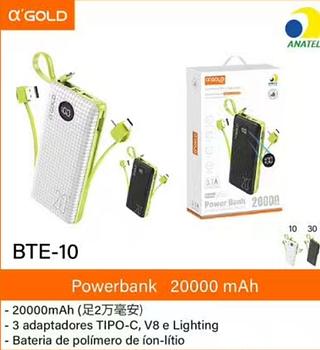 bateria portatil powerbank 20000 mah