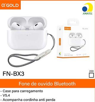 Fone de ouvido bluetooth