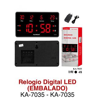 relogio digital led