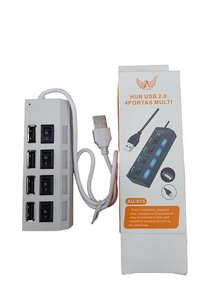 HUB USB 2.0 4 Portas Multi