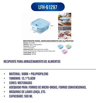 Recipiente, pote para alimento