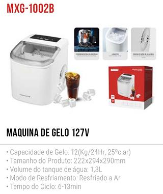 maquina de gelo 127v